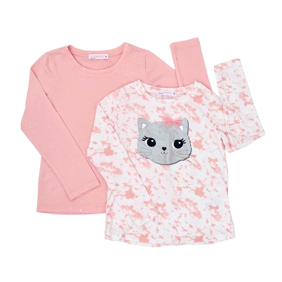 Other - 2 Girls long sleeve tees